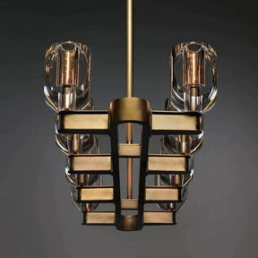 Cono Crystal  8-Lights Dining Pendant