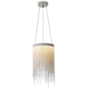 Daniel Aluminum Chain Tassel Pendant Light