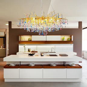 Doris Crystal Branch Chandelier