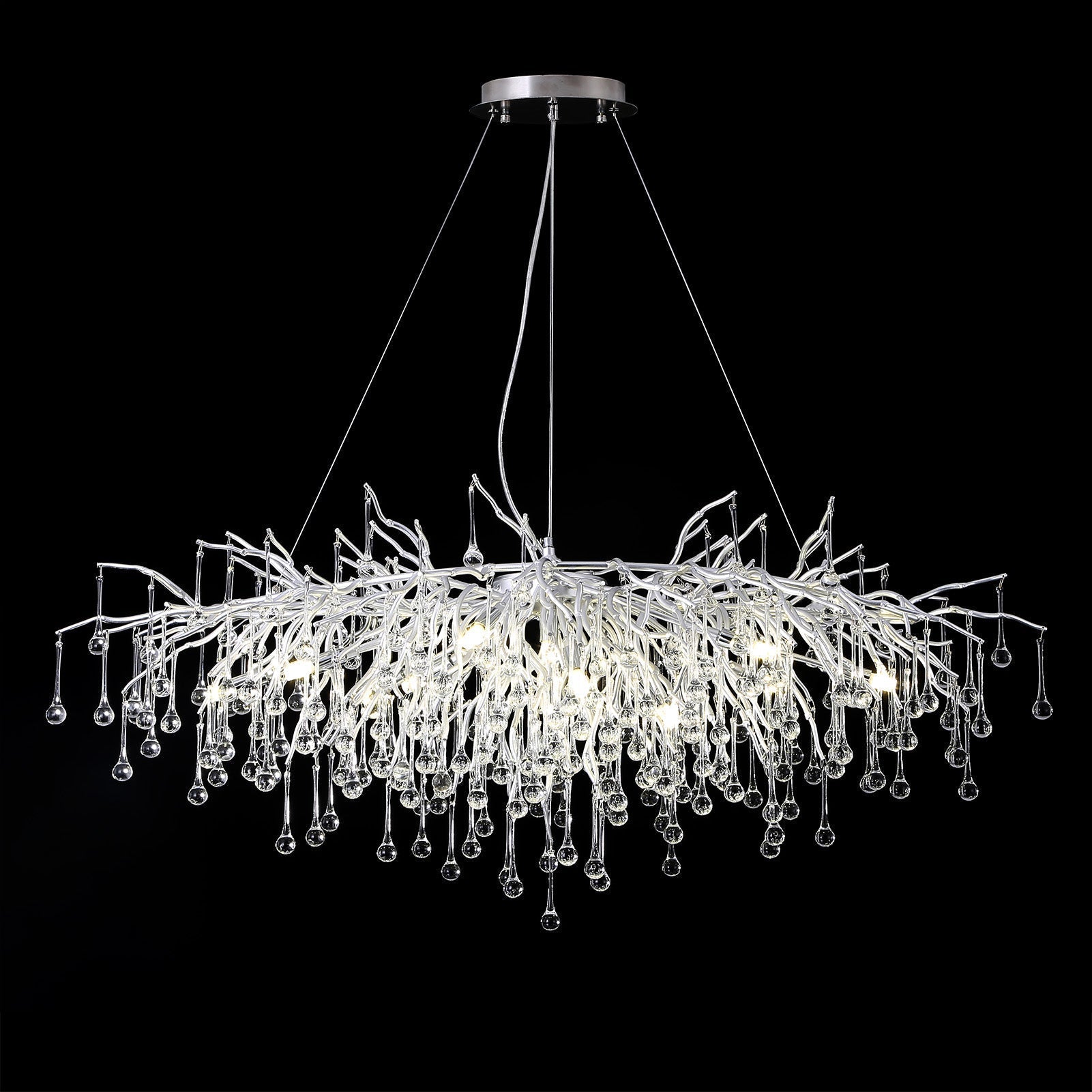 Doris Crystal Branch Chandelier