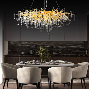 Doris Crystal Branch Chandelier