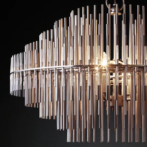 Emile Industrial Wind Round Chandelier 24" 32" 42"