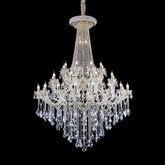 crystal lighting-extra large/oversized/huge foyer canMLe branch crystal chandelier staircase ,hallway,coffee shop/restaurant chandelier clear crystal 