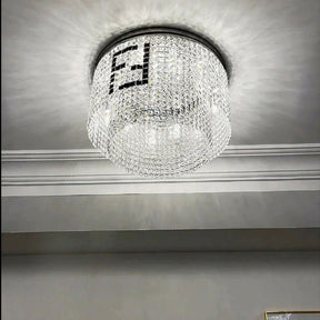 Fandi Round Crystal Chandelier