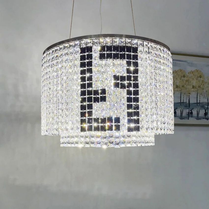 Fandi Round Crystal Chandelier