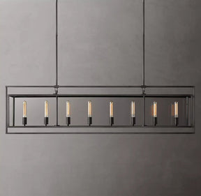 Fiona Rectangular chandelier W 72"