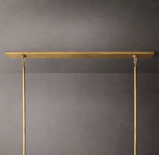 Fiona Rectangular chandelier W 72"