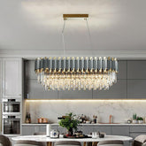 Flavian Rectangular Crystal Chandelier