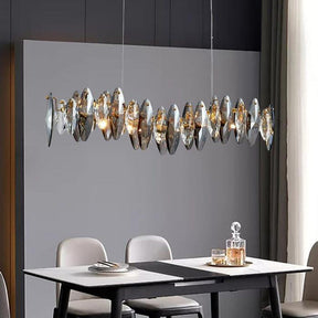 Flor Linear Chandelier for Dining Room