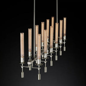 Fontanelle Linear Chandelier L 54"