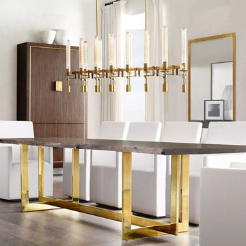 Fontanelle Linear Chandelier L 54"