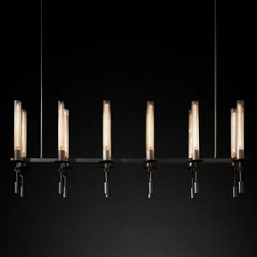 Fontanelle Linear Chandelier L 54"
