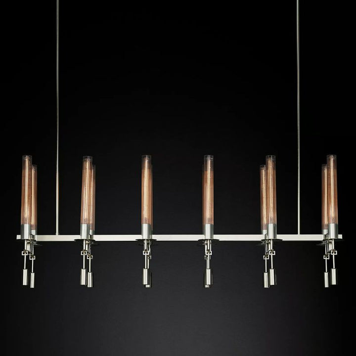 Fontanelle Linear Chandelier L 54"