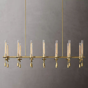 Fontanelle Linear Chandelier L 66"