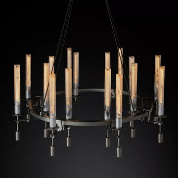 Fontanelle  Round Chandelier D 46"