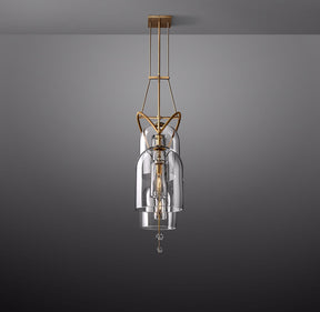 Fulcral Linear Chandelier 61" 3-Lights