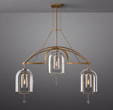 Fulcral Linear Chandelier 61" 3-Lights
