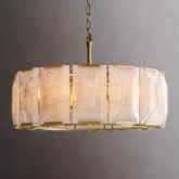 Halo Calcite Round Chandelier 31"