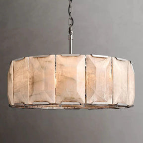 Halo Calcite Round Chandelier 31"