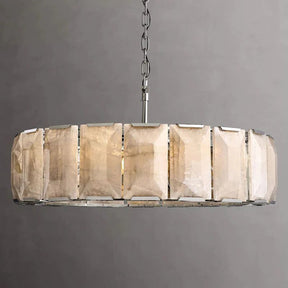 Halo Calcite Round Chandelier 43"