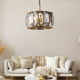Hanson Crystal Round Chandelier 19"
