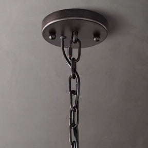 Harlow Calcite Round Chandelier D 43"