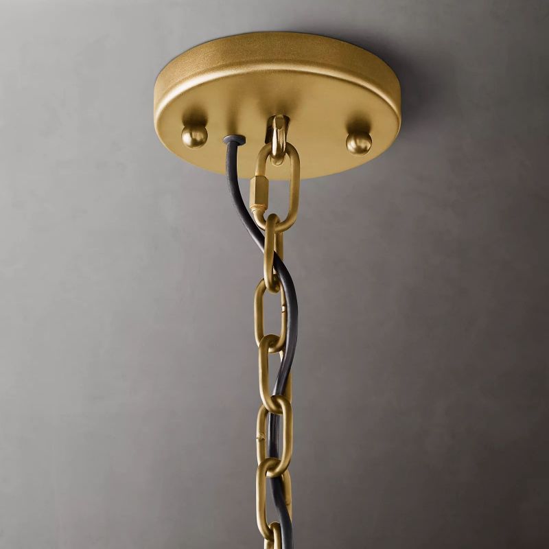 Harlow Calcite Round Chandelier D 60"