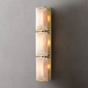 Harlow Calcite Triple Wall Sconce