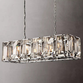Harlow Multi Crystal Rectangular Chandelier