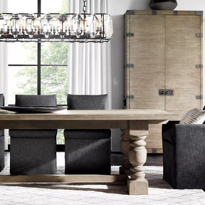Harlow Multi Crystal Rectangular Chandelier