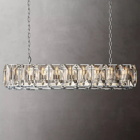 Harlow Multi Crystal Rectangular Chandelier