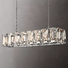 Harlow Multi Crystal Rectangular Chandelier