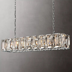 Harlow Multi Crystal Rectangular Chandelier