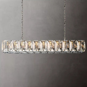 Harlow Multi Crystal Rectangular Chandelier