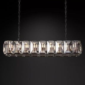 Harlow Multi Crystal Rectangular Chandelier