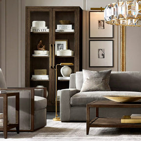 Harlow Multicurve Crystal Round Chandelier