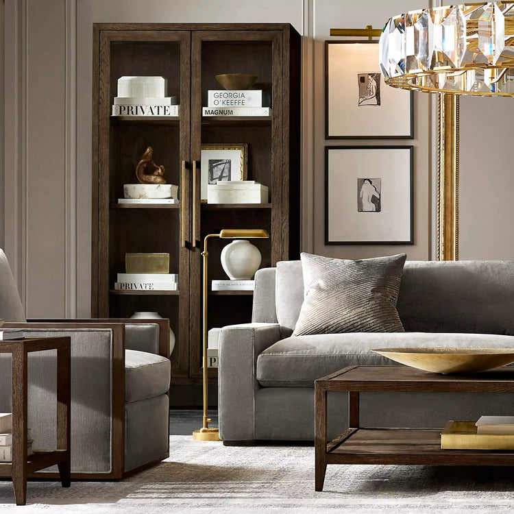 Harlow Multicurve Crystal Round Chandelier
