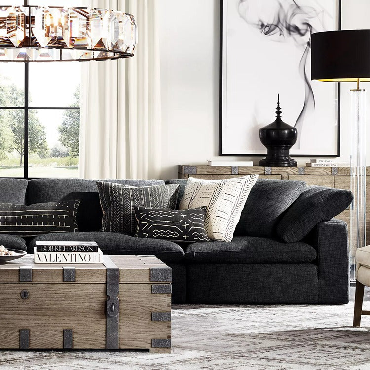 Harlow Multicurve Crystal Round Chandelier