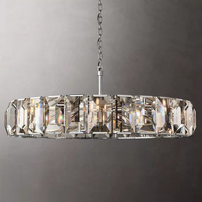 Harlow Multicurve Crystal Round Chandelier
