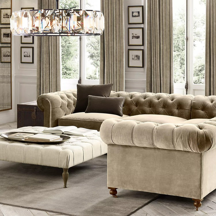 Harlow Multicurve Crystal Round Chandelier