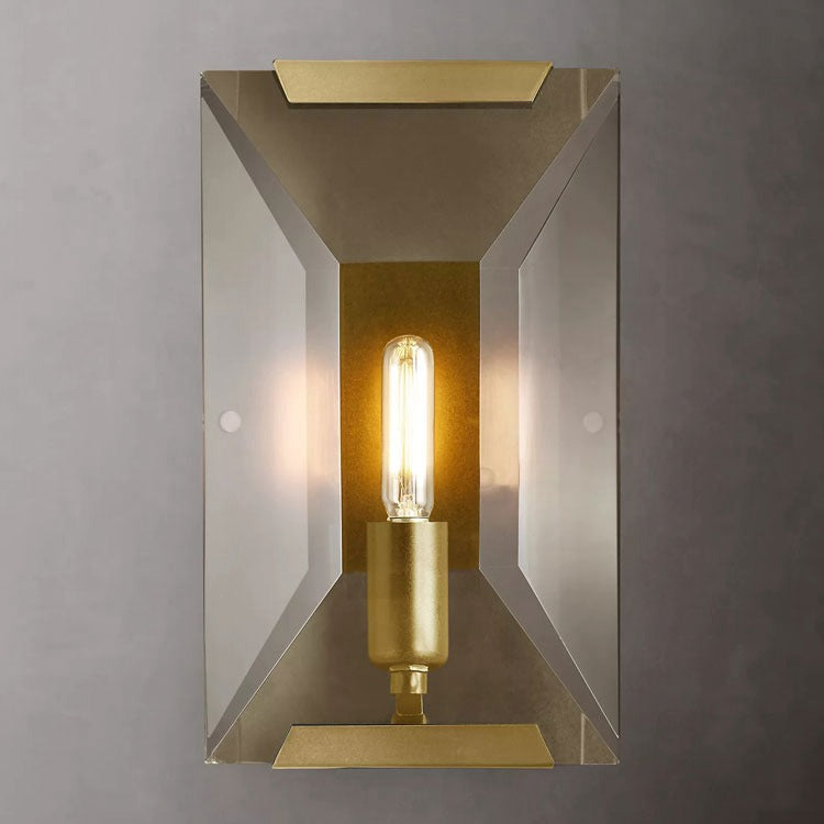 Harlow Multicurve Crystal Wall Sconce