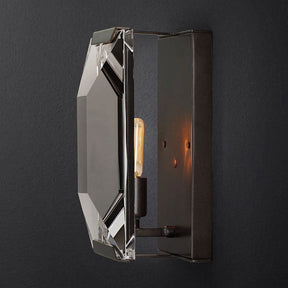 Harlow Multicurve Crystal Wall Sconce