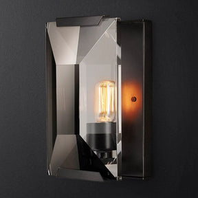 Harlow Multicurve Crystal Wall Sconce
