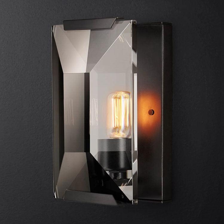 Harlow Multicurve Crystal Wall Sconce