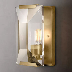 Harlow Multicurve Crystal Wall Sconce
