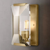Harlow Multicurve Crystal Wall Sconce