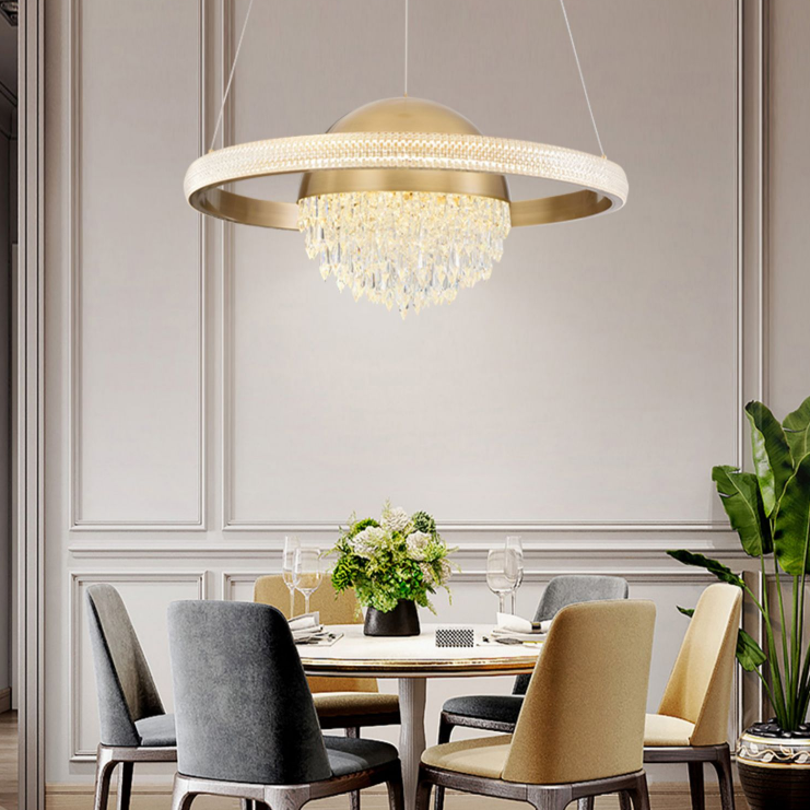 planet, round, crystal, brass, living room, dining room, shining, orbit