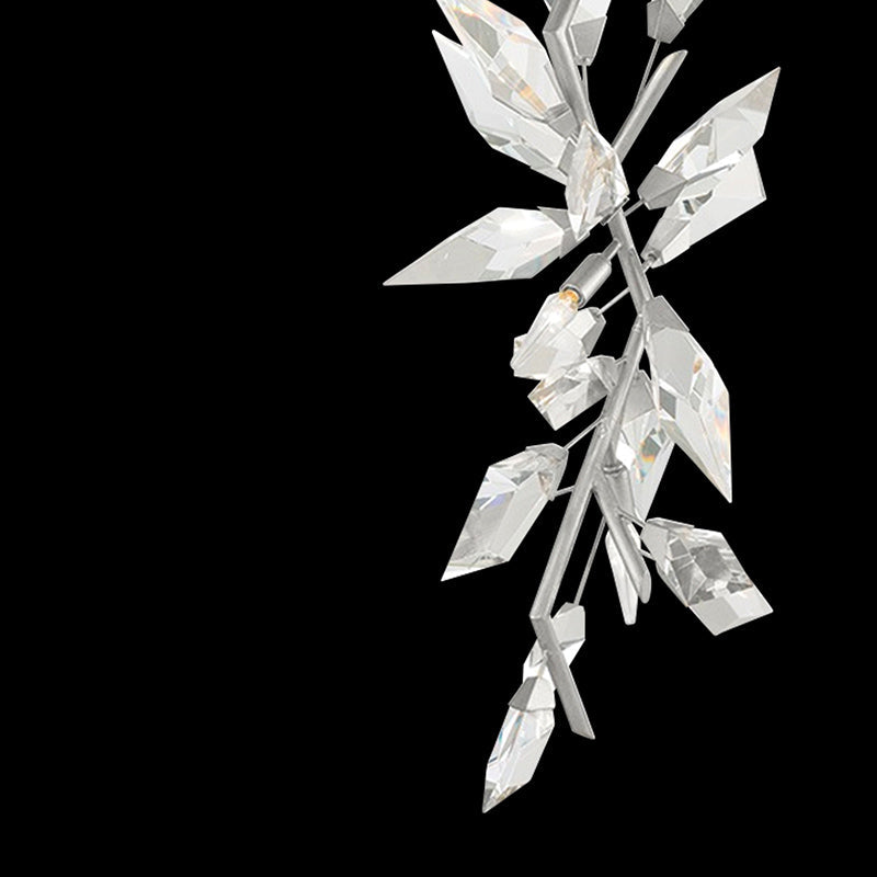 Loren 41" Crystal Long Pendant Light Modern