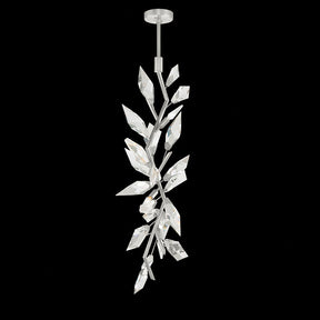 Loren 41" Crystal Long Pendant Light Modern
