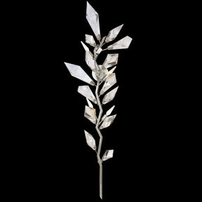 Loren Luxury 58" Gold&Silver Branch Crystal Wall Sconce